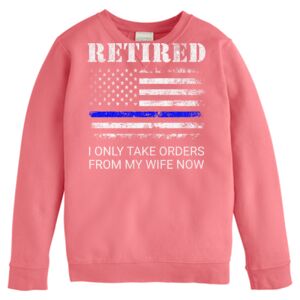 Garment-Dyed Youth Crewneck Sweatshirt Thumbnail