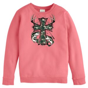 Garment-Dyed Youth Crewneck Sweatshirt Thumbnail