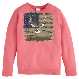 Garment-Dyed Youth Crewneck Sweatshirt Thumbnail