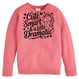 Garment-Dyed Youth Crewneck Sweatshirt Thumbnail