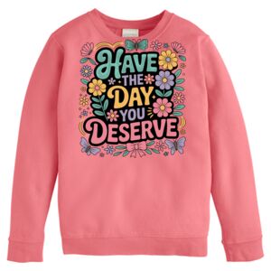 Garment-Dyed Youth Crewneck Sweatshirt Thumbnail