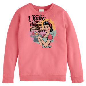 Garment-Dyed Youth Crewneck Sweatshirt Thumbnail