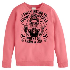 Garment-Dyed Youth Crewneck Sweatshirt Thumbnail