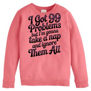 Garment-Dyed Youth Crewneck Sweatshirt Thumbnail