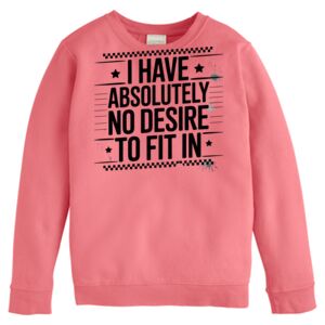 Garment-Dyed Youth Crewneck Sweatshirt Thumbnail