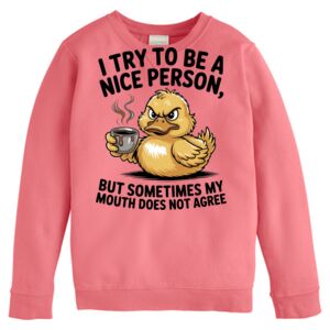 Garment-Dyed Youth Crewneck Sweatshirt Thumbnail