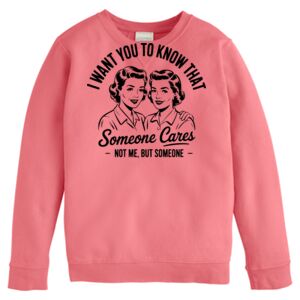 Garment-Dyed Youth Crewneck Sweatshirt Thumbnail