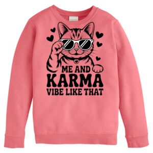 Garment-Dyed Youth Crewneck Sweatshirt Thumbnail