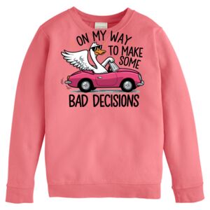 Garment-Dyed Youth Crewneck Sweatshirt Thumbnail