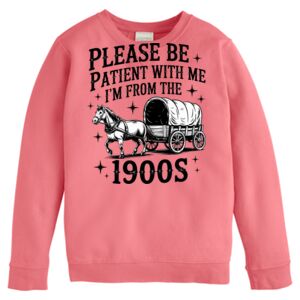 Garment-Dyed Youth Crewneck Sweatshirt Thumbnail