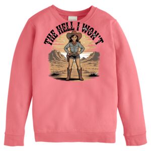 Garment-Dyed Youth Crewneck Sweatshirt Thumbnail