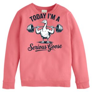 Garment-Dyed Youth Crewneck Sweatshirt Thumbnail