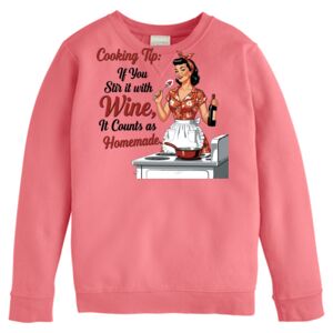 Garment-Dyed Youth Crewneck Sweatshirt Thumbnail