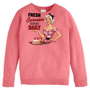 Garment-Dyed Youth Crewneck Sweatshirt Thumbnail