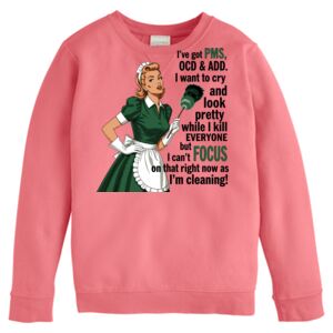 Garment-Dyed Youth Crewneck Sweatshirt Thumbnail