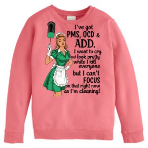 Garment-Dyed Youth Crewneck Sweatshirt Thumbnail