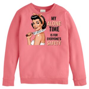 Garment-Dyed Youth Crewneck Sweatshirt Thumbnail