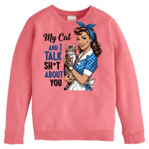 Garment-Dyed Youth Crewneck Sweatshirt Thumbnail