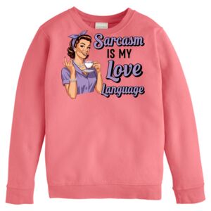 Garment-Dyed Youth Crewneck Sweatshirt Thumbnail