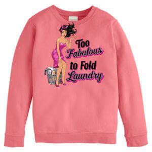 Garment-Dyed Youth Crewneck Sweatshirt Thumbnail