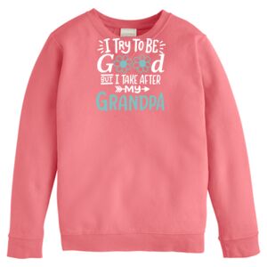 Garment-Dyed Youth Crewneck Sweatshirt Thumbnail