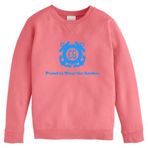 Garment-Dyed Youth Crewneck Sweatshirt Thumbnail