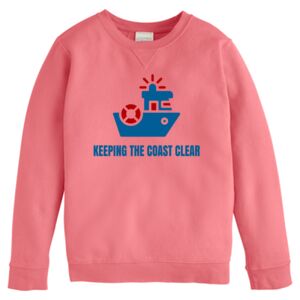 Garment-Dyed Youth Crewneck Sweatshirt Thumbnail