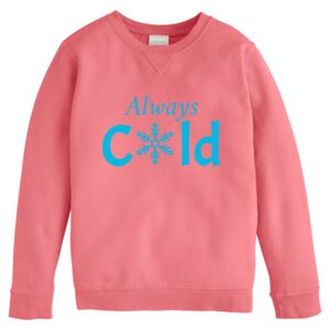 Garment-Dyed Youth Crewneck Sweatshirt Thumbnail