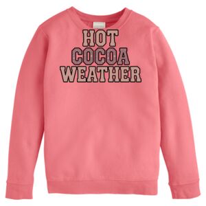 Garment-Dyed Youth Crewneck Sweatshirt Thumbnail