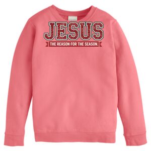 Garment-Dyed Youth Crewneck Sweatshirt Thumbnail