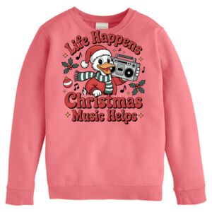 Garment-Dyed Youth Crewneck Sweatshirt Thumbnail