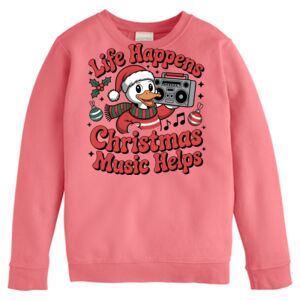 Garment-Dyed Youth Crewneck Sweatshirt Thumbnail