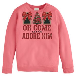 Garment-Dyed Youth Crewneck Sweatshirt Thumbnail