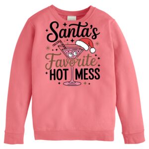 Garment-Dyed Youth Crewneck Sweatshirt Thumbnail