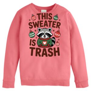 Garment-Dyed Youth Crewneck Sweatshirt Thumbnail