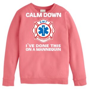 Garment-Dyed Youth Crewneck Sweatshirt Thumbnail