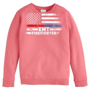 Garment-Dyed Youth Crewneck Sweatshirt Thumbnail