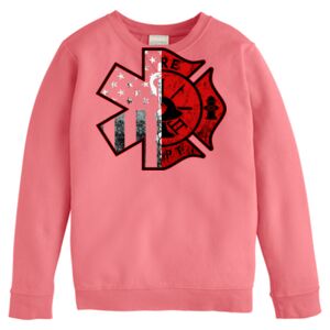 Garment-Dyed Youth Crewneck Sweatshirt Thumbnail