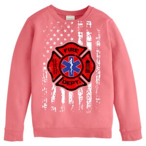 Garment-Dyed Youth Crewneck Sweatshirt Thumbnail