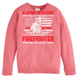 Garment-Dyed Youth Crewneck Sweatshirt Thumbnail