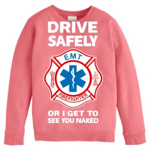 Garment-Dyed Youth Crewneck Sweatshirt Thumbnail