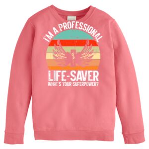 Garment-Dyed Youth Crewneck Sweatshirt Thumbnail