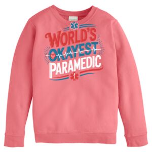 Garment-Dyed Youth Crewneck Sweatshirt Thumbnail