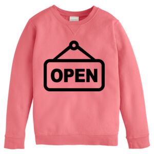 Garment-Dyed Youth Crewneck Sweatshirt Thumbnail