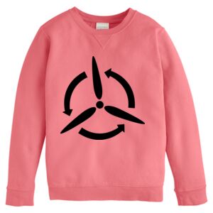 Garment-Dyed Youth Crewneck Sweatshirt Thumbnail