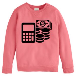 Garment-Dyed Youth Crewneck Sweatshirt Thumbnail