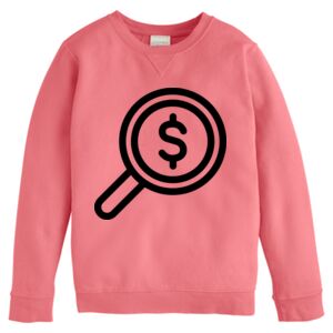 Garment-Dyed Youth Crewneck Sweatshirt Thumbnail