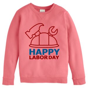Garment-Dyed Youth Crewneck Sweatshirt Thumbnail