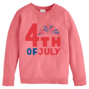 Garment-Dyed Youth Crewneck Sweatshirt Thumbnail