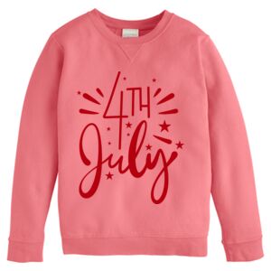 Garment-Dyed Youth Crewneck Sweatshirt Thumbnail